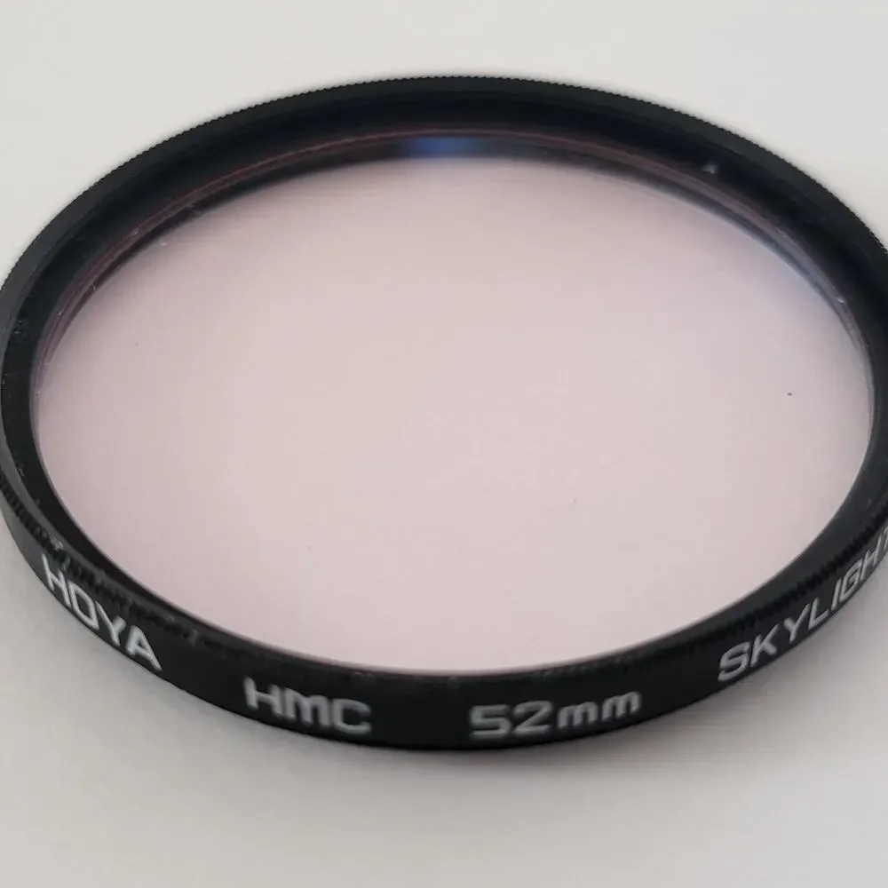 Hoya HMC Skylight 52mm Lens Filter Black Multi Coated Camera Optical Photo